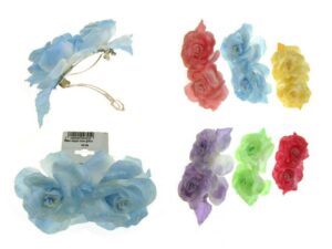Matic doppio fiore glitter