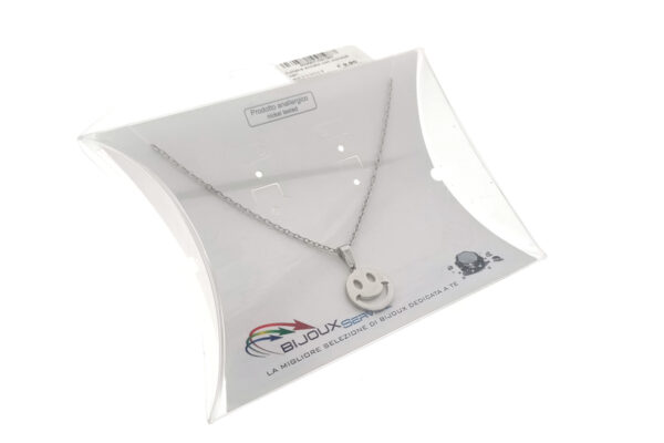 Collana acciaio con ciondoli vari - immagine 3