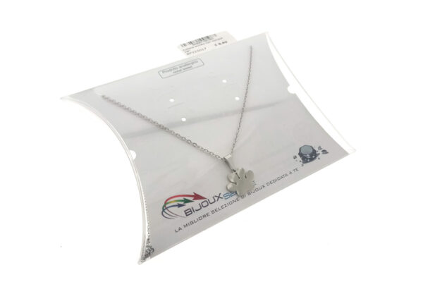 Collana acciaio con ciondoli vari - immagine 4