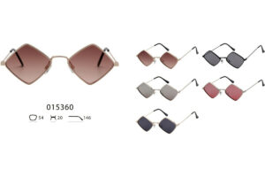Occhiale da sole donna metallo