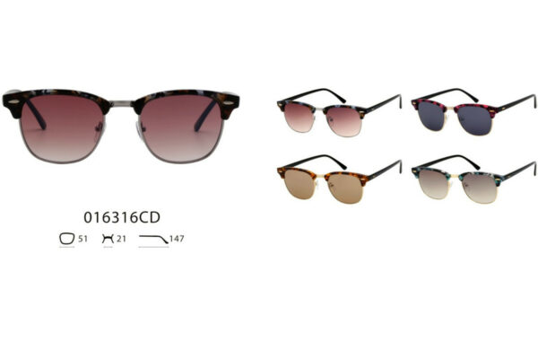 Occhiale da sole donna metallo