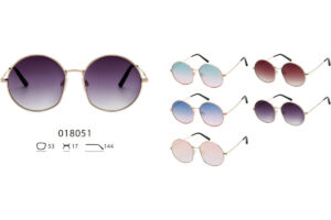 Occhiale da sole donna metallo