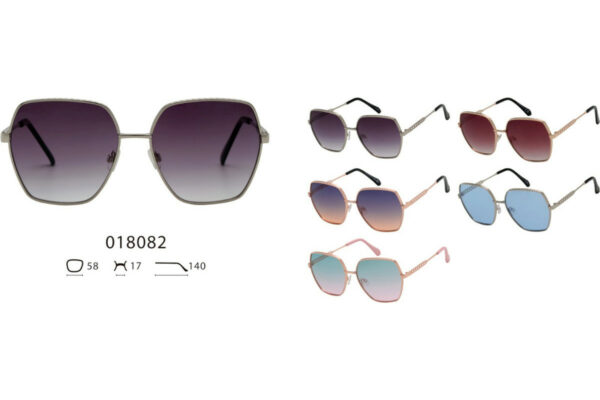 Occhiale da sole donna metallo