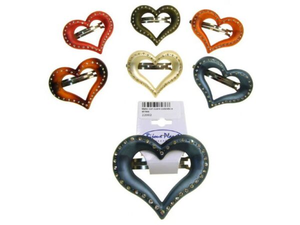 Matic con cuore colorato e strass