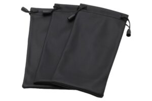 Sacchetto poliestere per occhiali sole cm. 18x9 conf. pz. 10