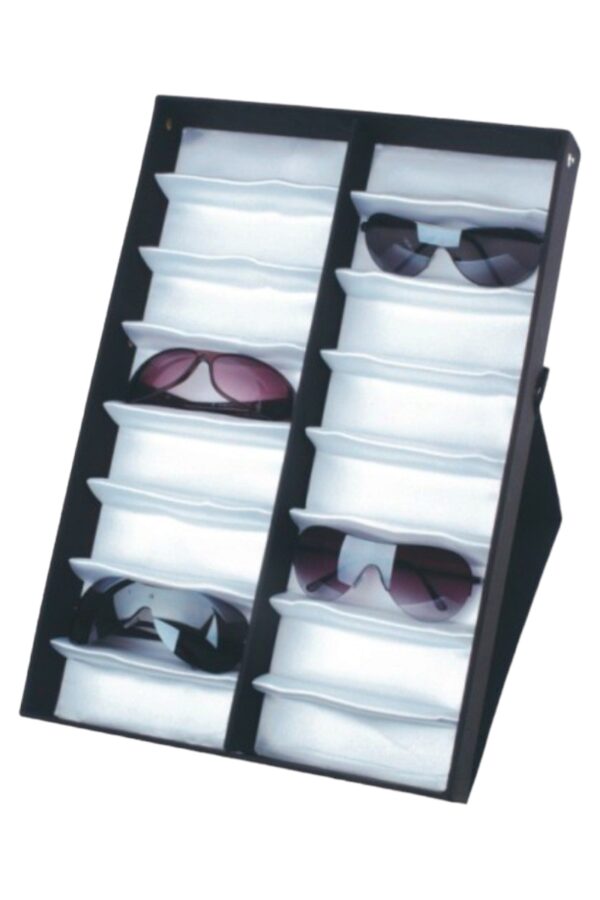 Espositore per occhiali da 16 couvette cm. 49x33x6,5