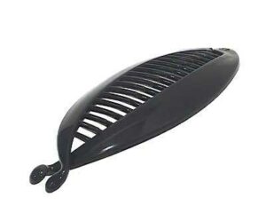 Fermacoda pesce medio nero cm. 12