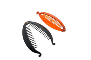 Fermacoda pesce demy/nero cm. 11