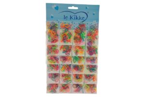 Elastici mini col. fluo 100 pz. CARD 24 blister