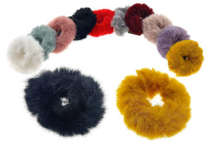 Fermacoda peluche colori moda invernali