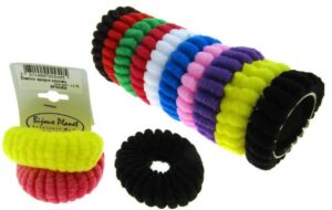 Elastico spugna colorato blister pz. 2