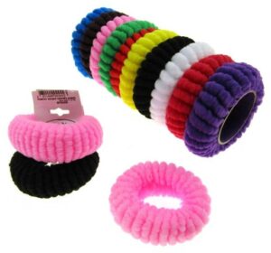 Elastico spugna colorato grande blister pz. 2