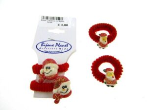 Elastico con Babbo Natale blister pz. 2