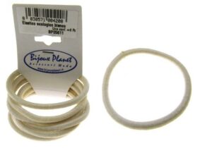Elastico ecologico bianco diam. cm. 4,5 blister pz. 6