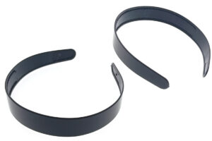 Cerchietto nero cm. 2,5