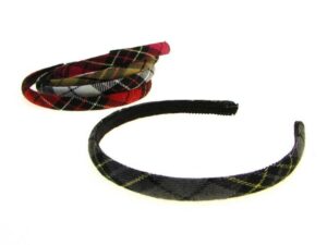 Cerchietto scozzese CM.1 Colori scuri