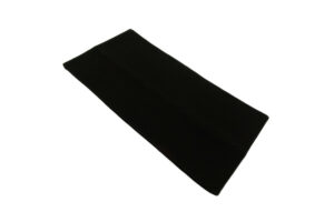 Fascia poliestere nera cm. 9 made in Italy