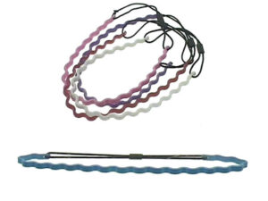 Fascia/cerchietto onda cm.0.5 Rosa,viola,fucsia,rosso,celeste,bianc