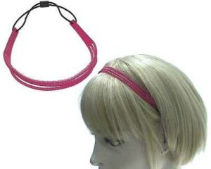 Fascia/cerchietto 3 fili cm.1 Rosa,viola,fucsia,rosso,celeste,bianc