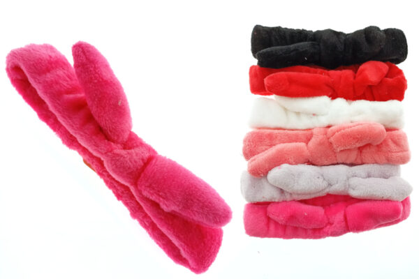 Fascia baby spugna con fiocco modellabile