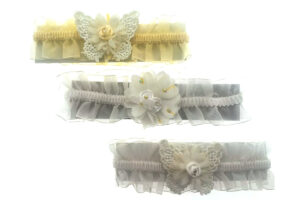 Fascia cerimonia in organza con farfalla pizzo