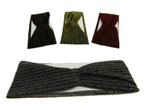 Fascia righe glitter cm. 7