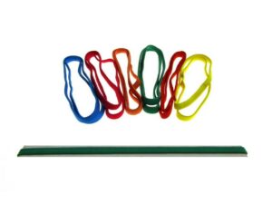 Elastico fascetta sport colorata blister pz. 2