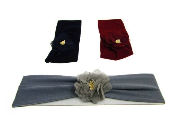 Fascia baby con fiore cm. 7