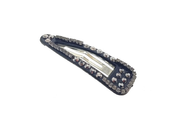 Clic clac nera con strass cm. 7,0