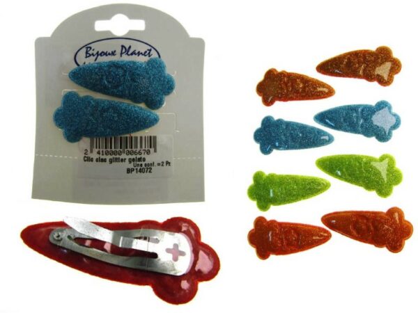 Clic clac glitter gelato blister pz. 2