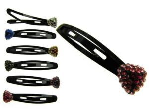 Clic clac nera strass cm. 7