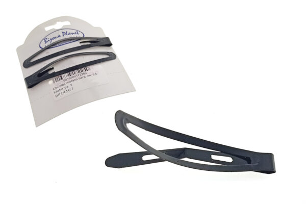 Clic clac metallo nera cm, 6,5 blister pz. 2