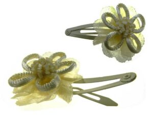 Clic clac baby coccarda avorio