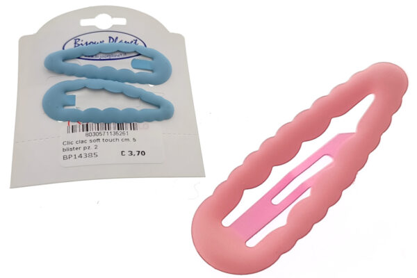 Clic clac soft touch cm. 5 blister pz. 2