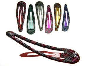 Clic clac scozzese glitter cm.7