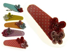 Clic clac farfalla strass cm. 5