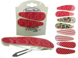 Clic clac fantasie glitter cm. 5.5 blister pz. 2