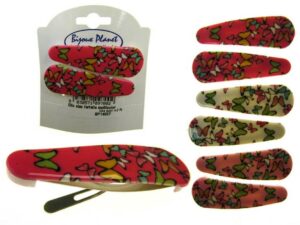 Clic clac farfalla multicolor cm. 5 blister pz. 2