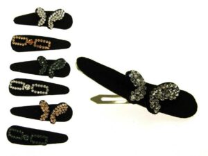 Clic clac farfalla catena strass cm. 6