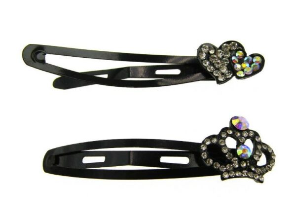 Clic clac con applic. strass soggetti vari