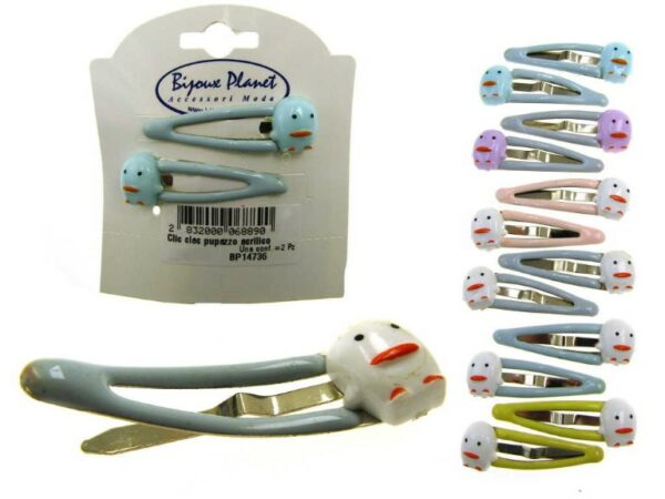 Clic clac pupazzo acrilico cm. 4,2 blister pz. 2