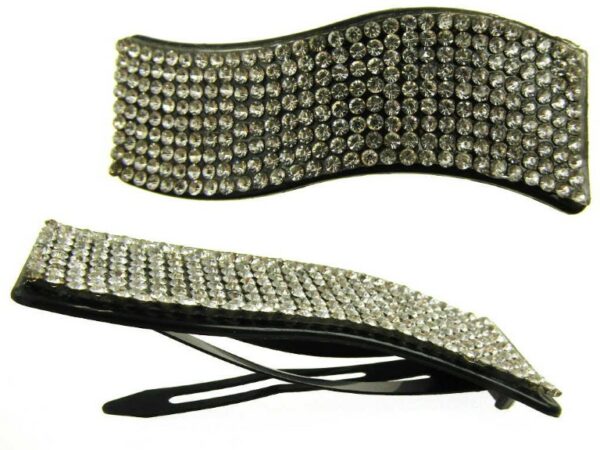 Clic clac onde strass rivest. plastica cm. 7,5