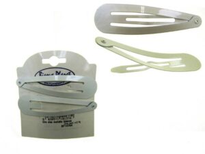 Clic clac metallo bianca cm. 7,0 blister pz. 2