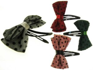 Clic clac fiocco pizzo pois