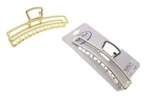 Pinza rettangolare in metallo cm. 11