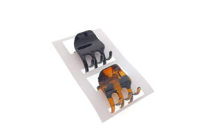 Pinzotto acrilico demy e nero cm. 3 card 2 pz.