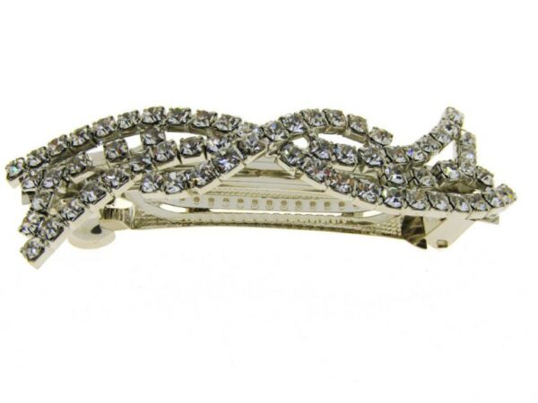 Matic fiocco strass cm. 8