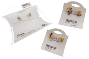 Orecchino micro gioiello con fiorellino
