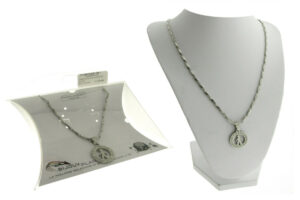 Catenina acciaio con stelline piccole