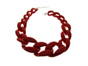 Collana catena acrilico